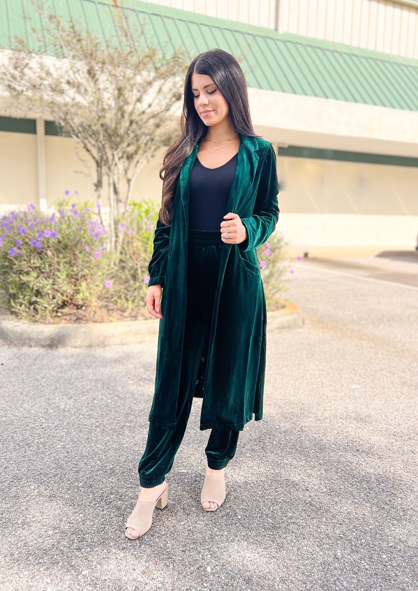 Claiming Victory Velvet Jogger Pants - 2 Colors!