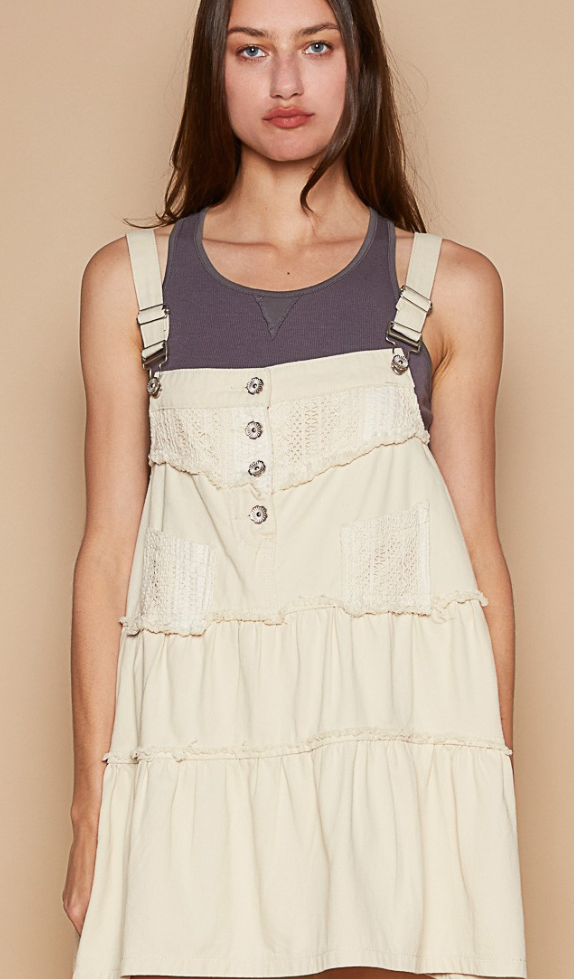 Trust The Process Suspender Dress - 3 Colors!