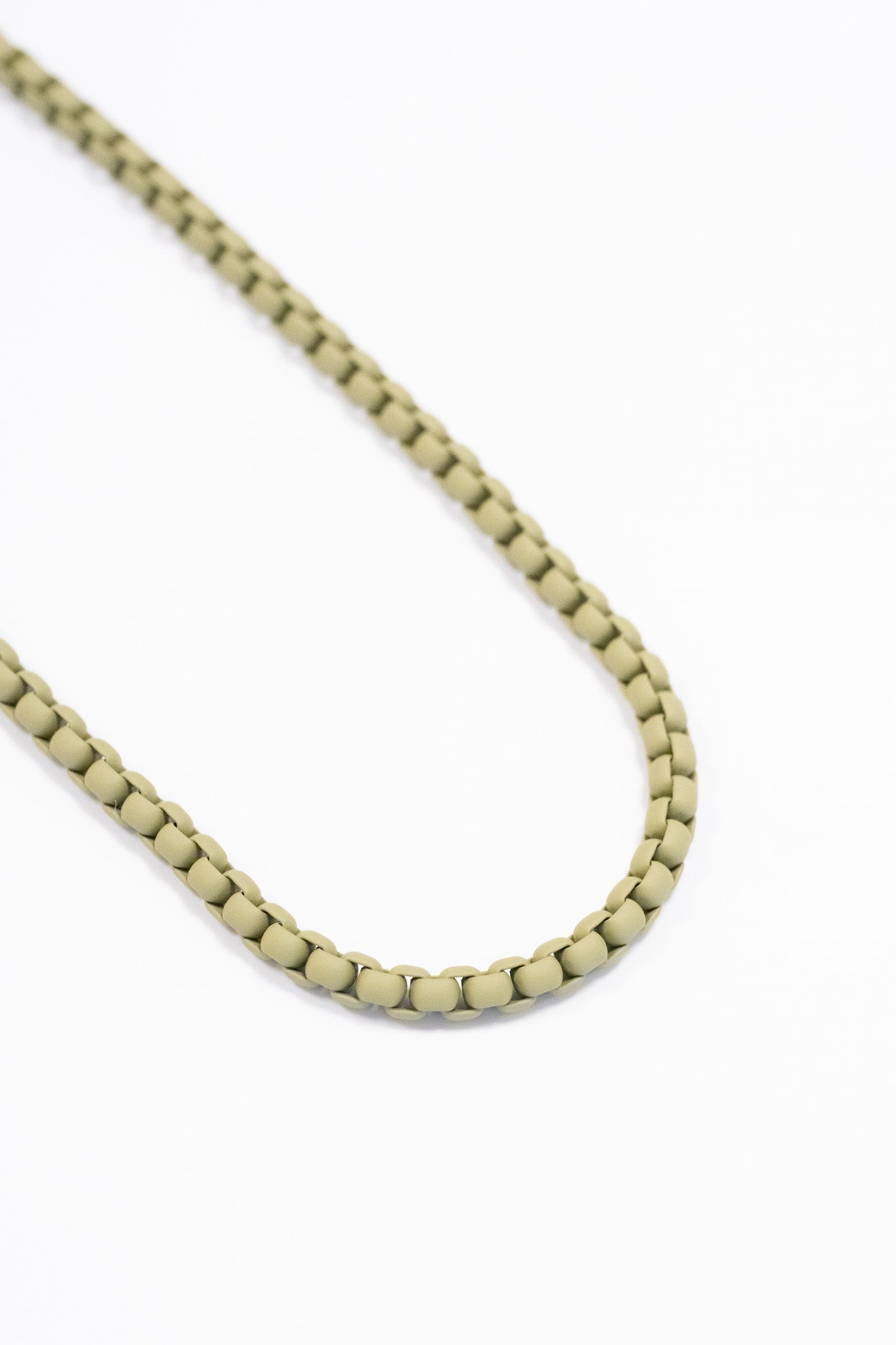 Katerina Necklace - Matte Khaki
