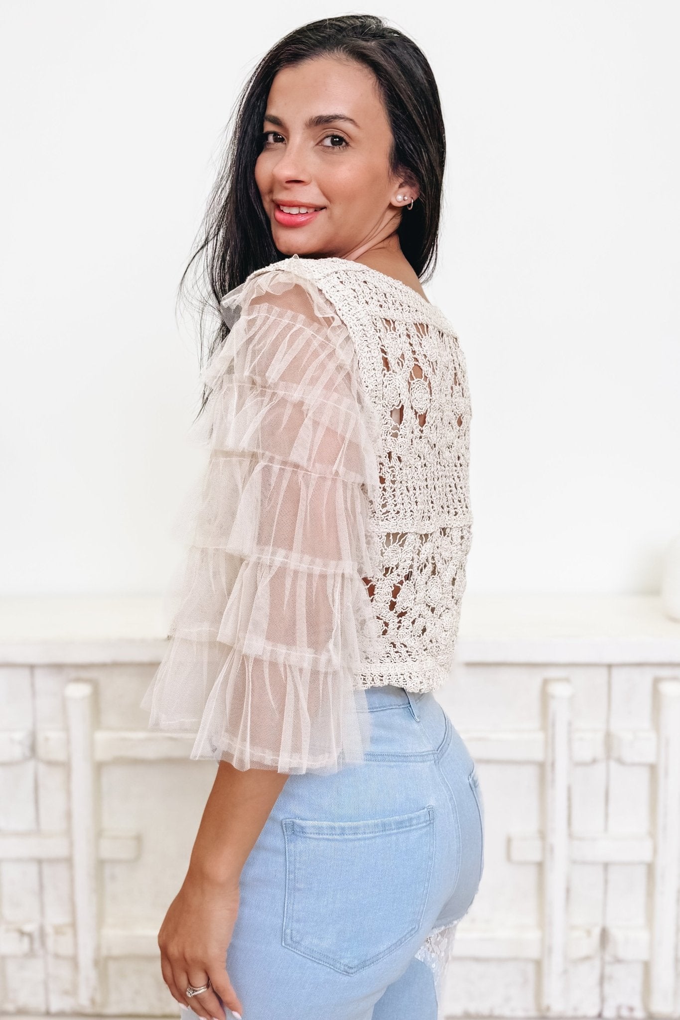 Delicate Details Cardigan - By Alexa Rae