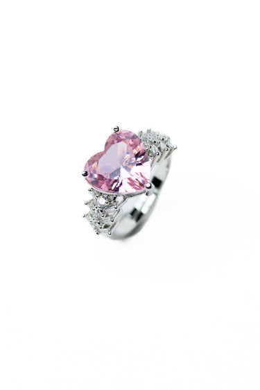 Diamond Heart Ring - Petal - By Alexa Rae