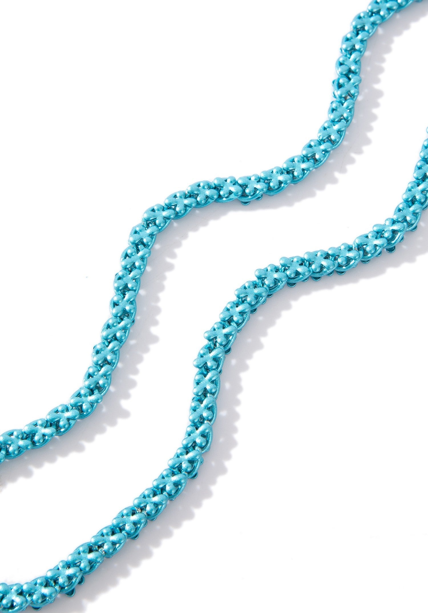 Jasmine Necklace - Metallic Aqua