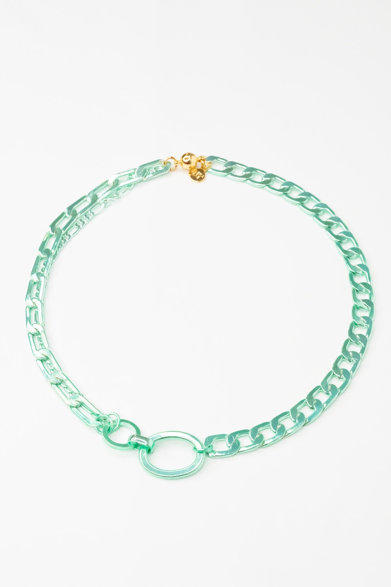Brooke Necklace - Liquid Metallic Fantasy Island