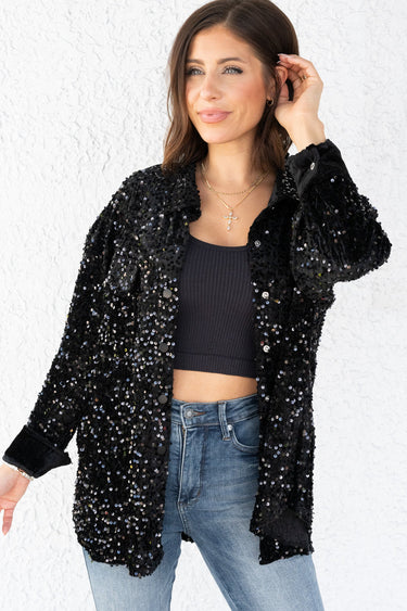 Shine Bright Like A Diamond Top - 2 Colors!