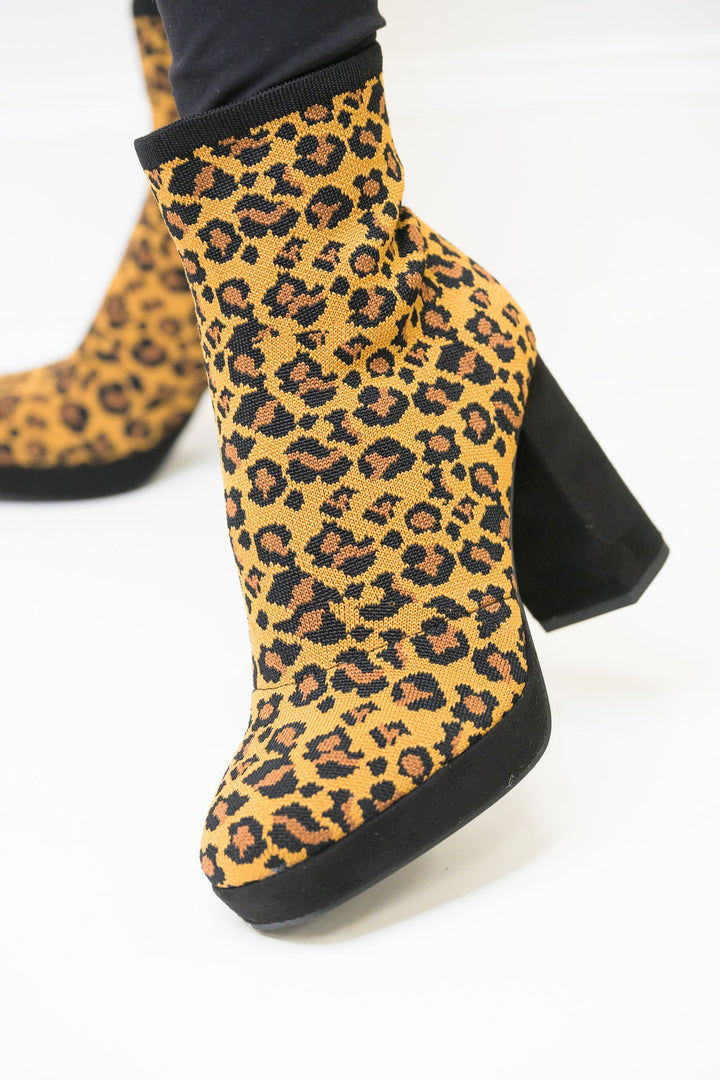 MIA Candra Boots - Leopard