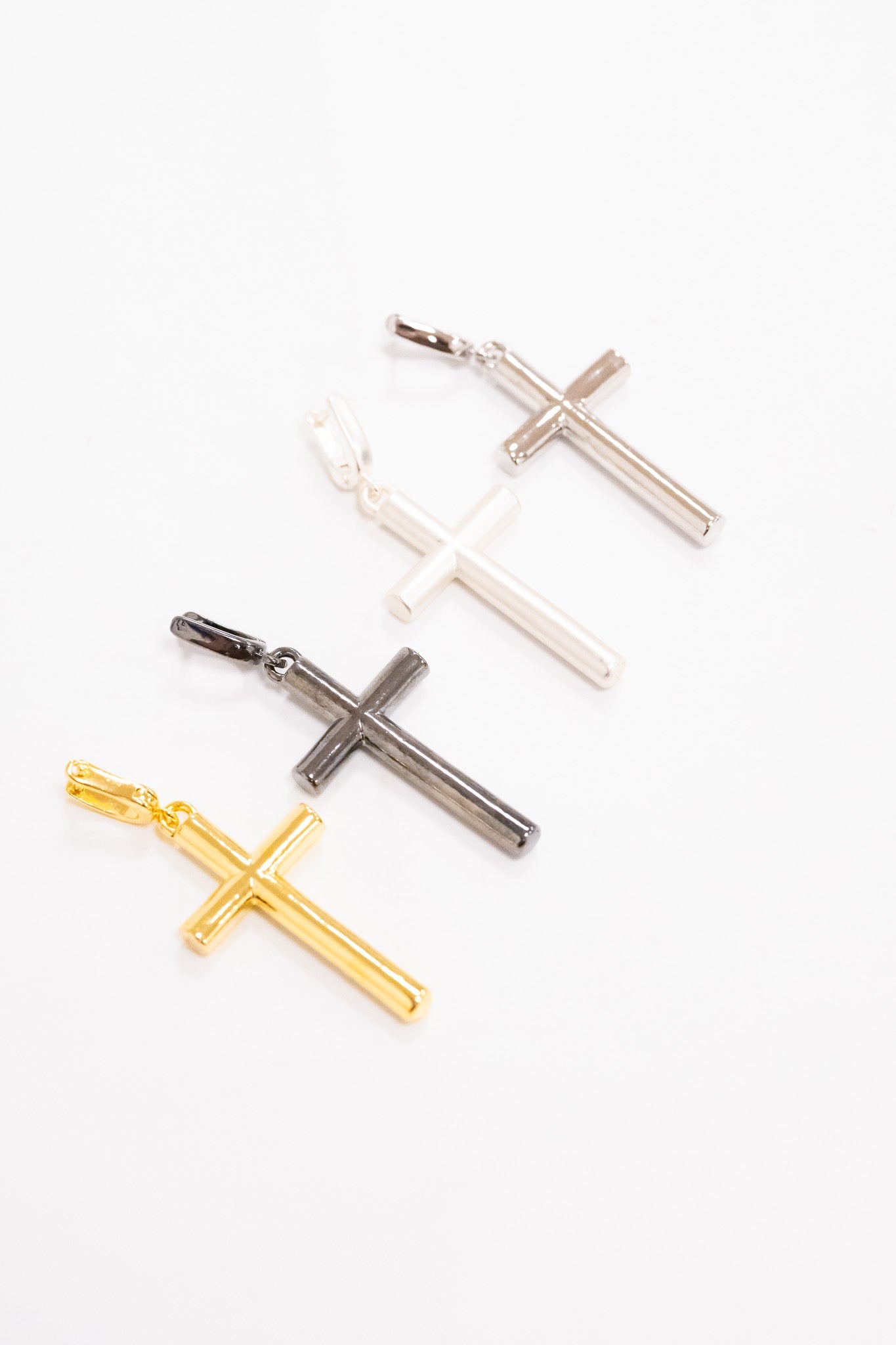 Faith Cross Charm - Multiple Colors!