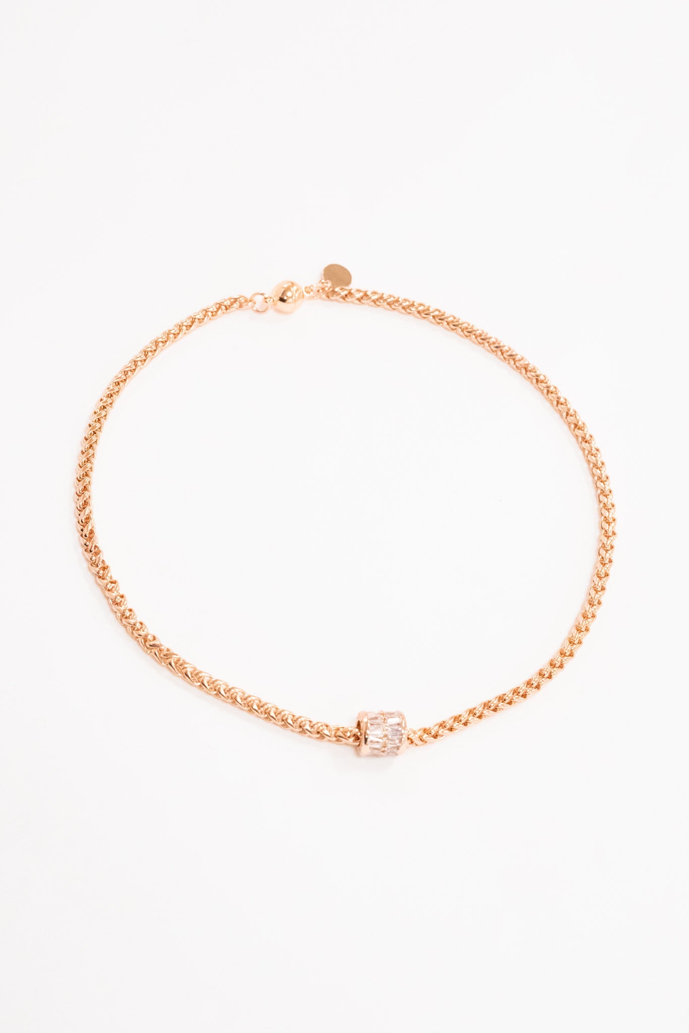 Just Fine Necklace - Rose Gold