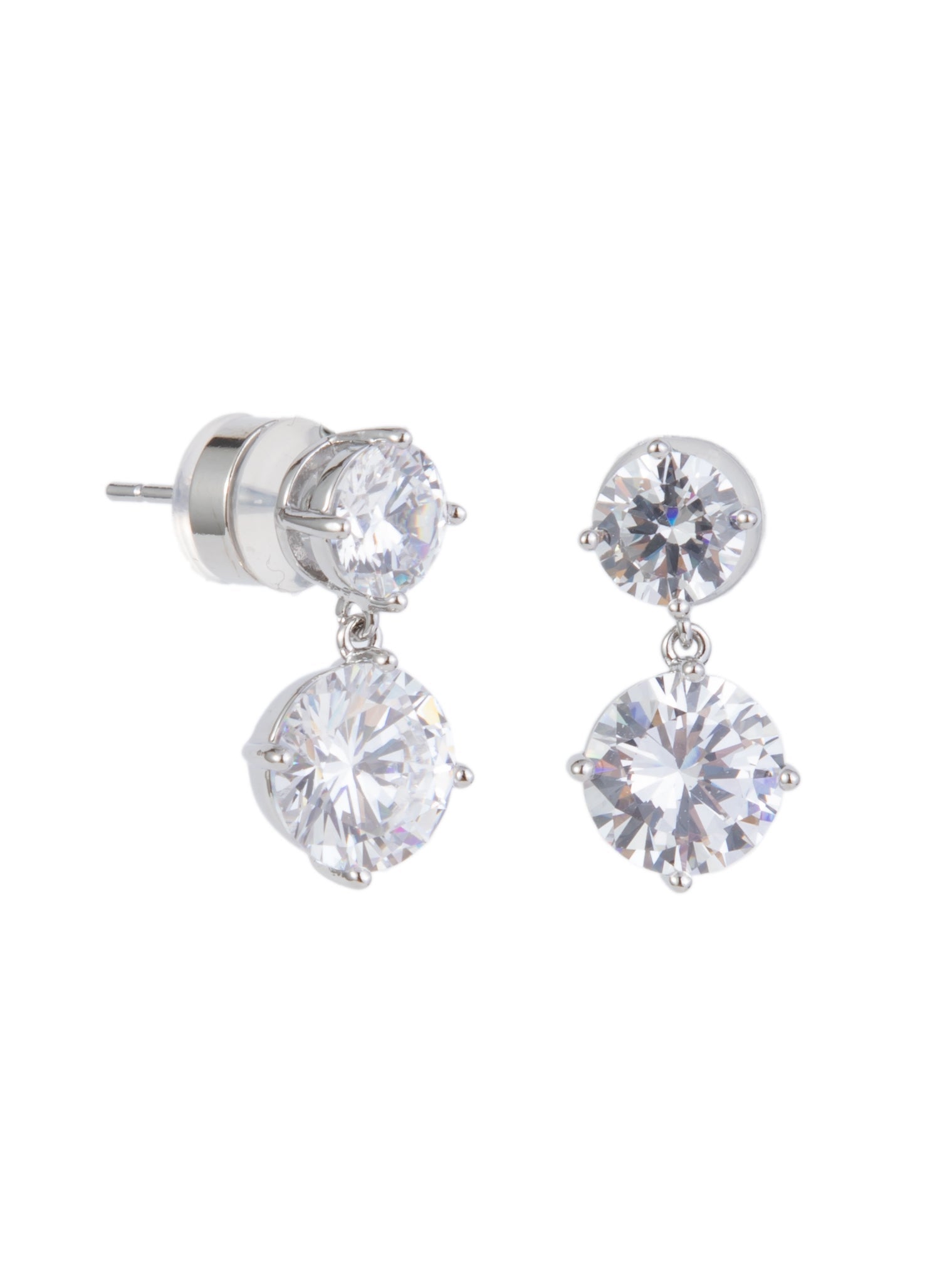 Orchid Earrings - Clear