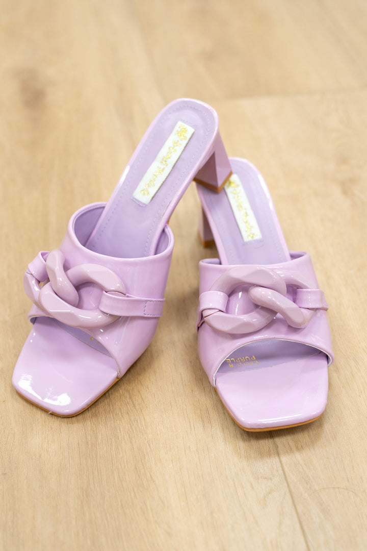 The Lauryl Heel - Purple