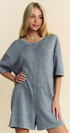 Easy Flowing Romper - 4 Colors!