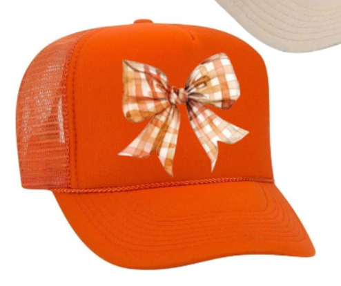 Tied Up In Fall Trucker Hat