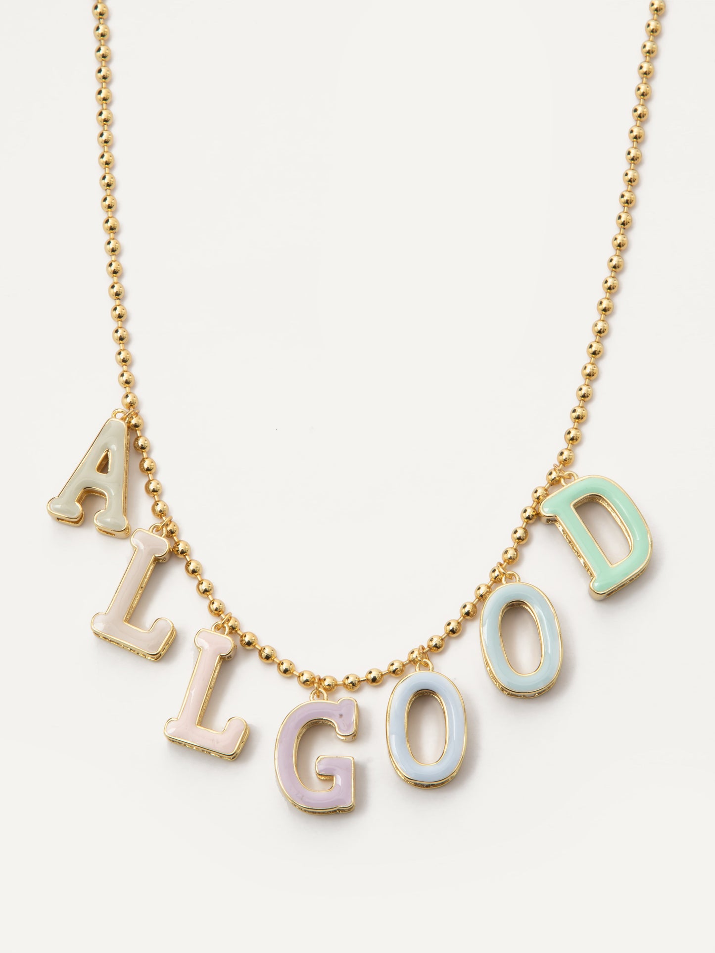 All Good Necklace - Pastel Multi