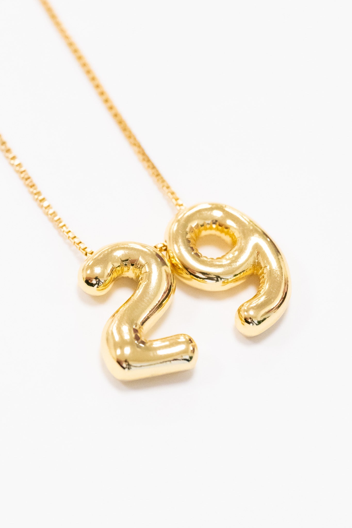 Number Charm Solid - Multiple Colors!