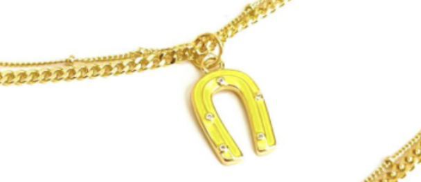 Feeling Lucky Necklace - Gold Yellow