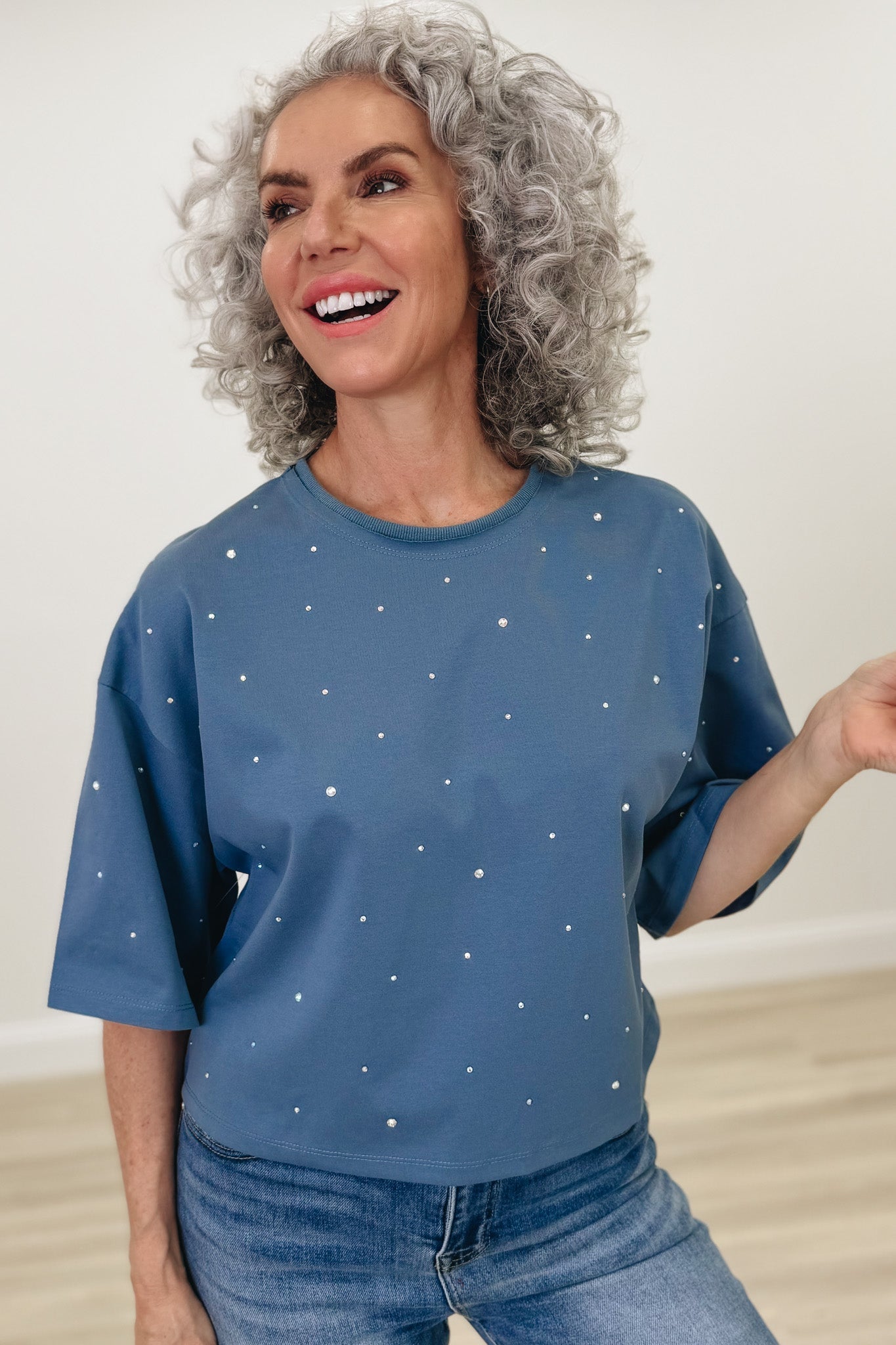 Gleam & Glam Top - 2 Colors!