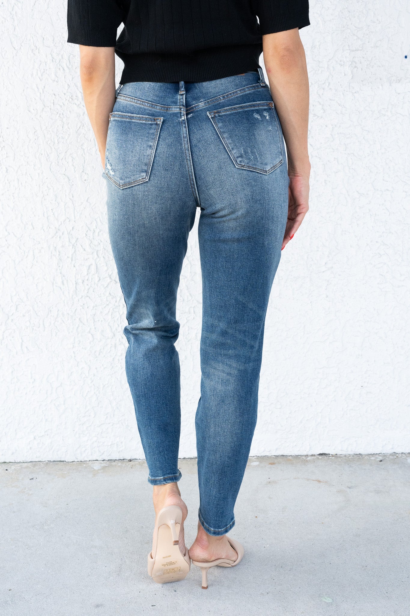 Judy Blue True To You High Rise Tummy Control Slim Fit Jeans