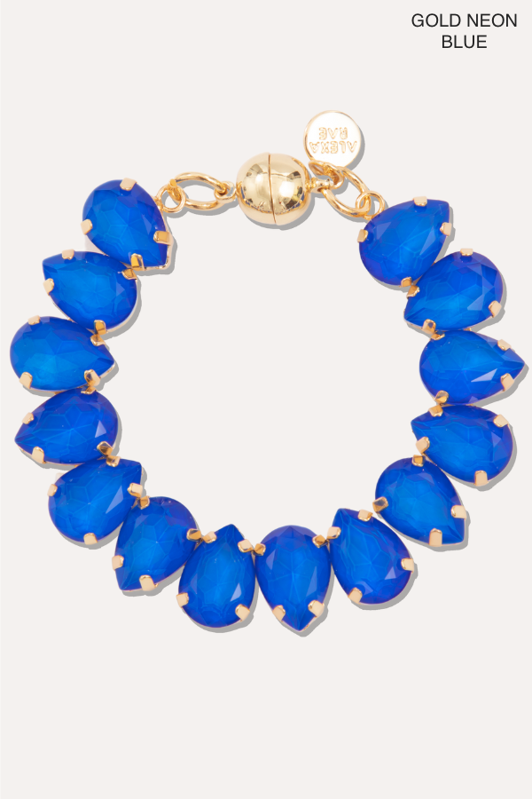 "BABE" Neon Crystal Bracelet - Multiple Colors!