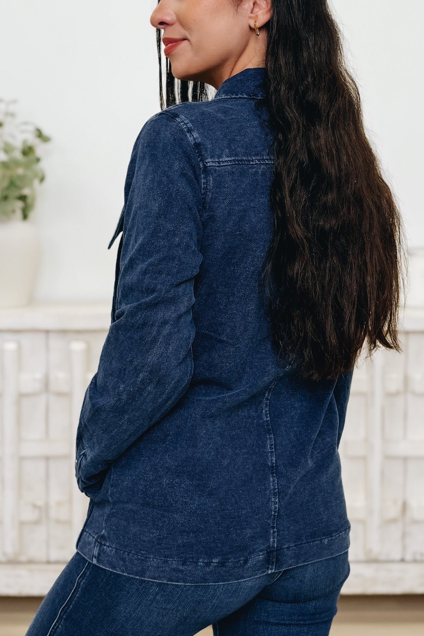 Blended In The Mix Denim Shacket - 3 Colors!