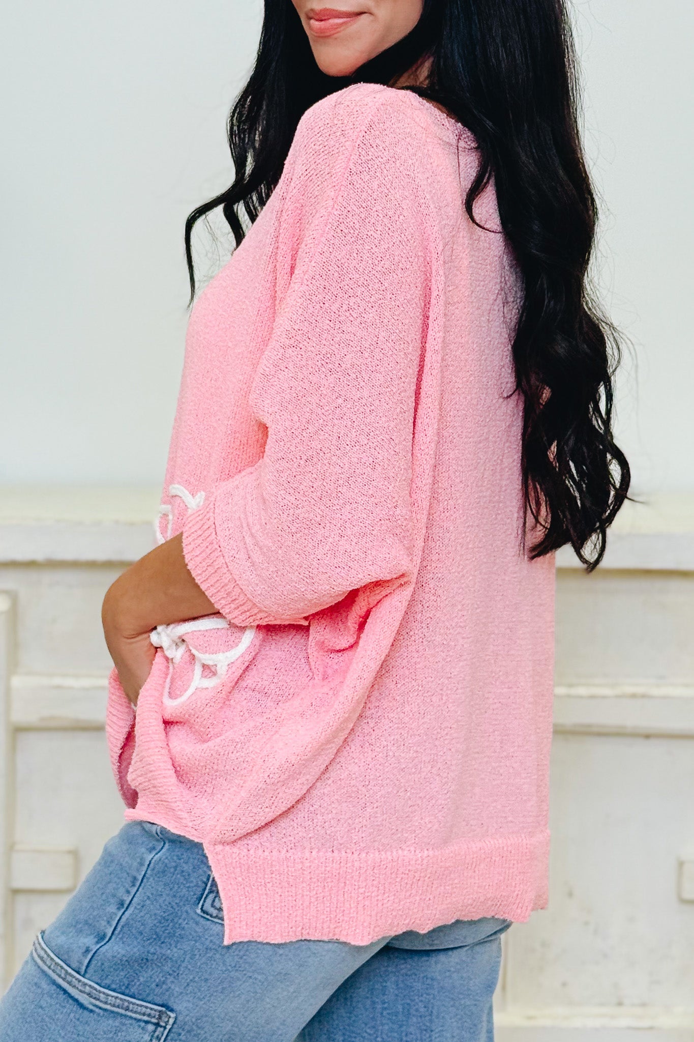 Stitch In Bloom Top - 3 Colors!