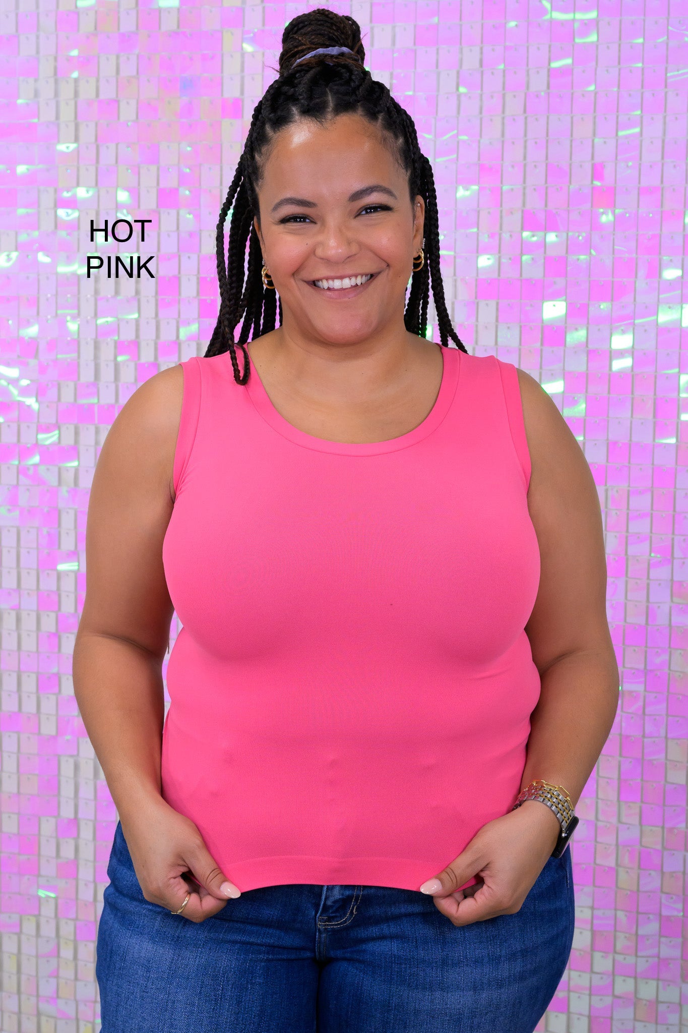Like A Glove Round Neck Tank Top - 22 Colors!
