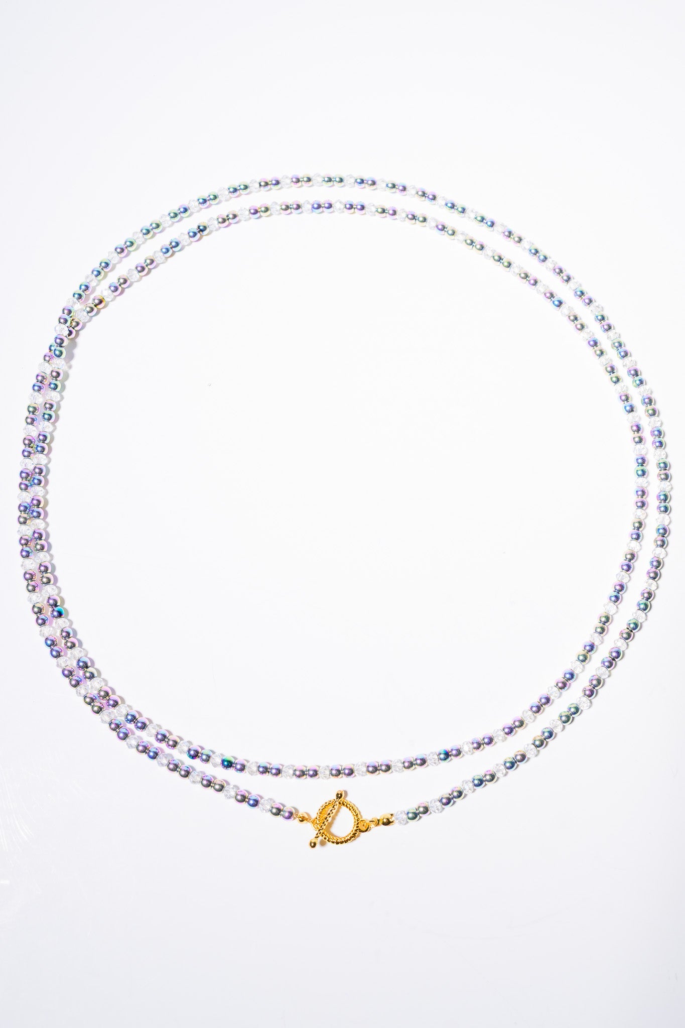 White Lotus Necklace - Gold Mystic Mermaid