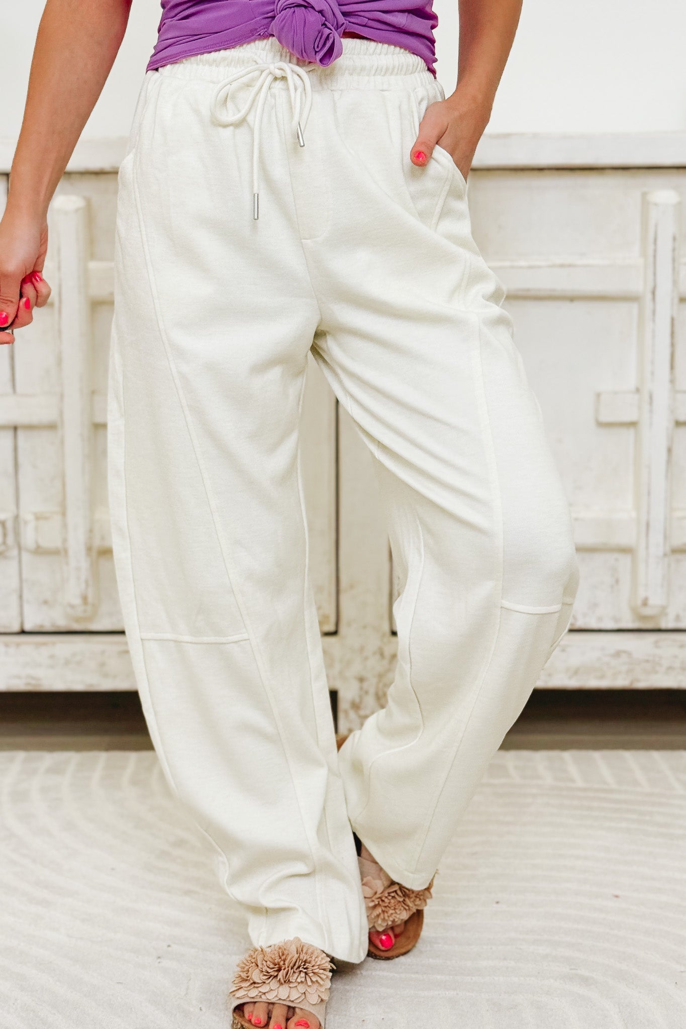 Versatile Ambitions Pants - Cream