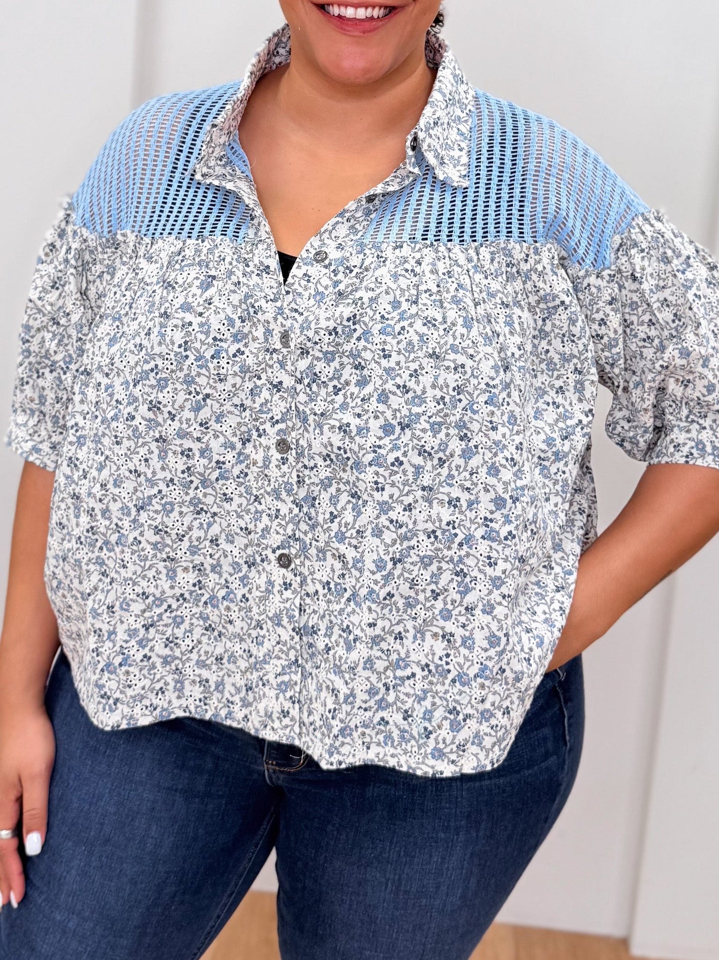 Blue Moon Top - 2 Colors!