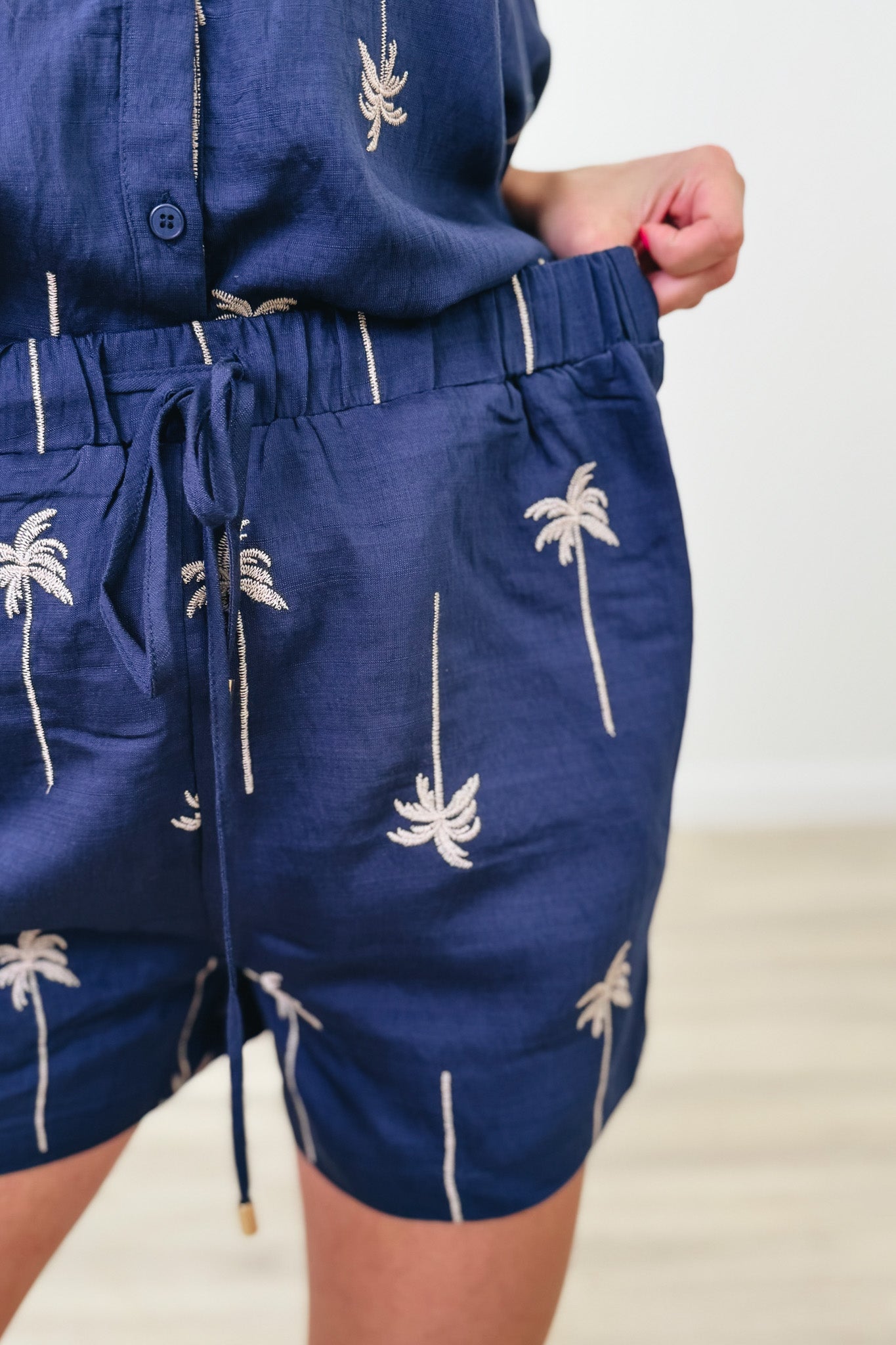 Palm Trees In The Breeze Shorts - 2 Colors!