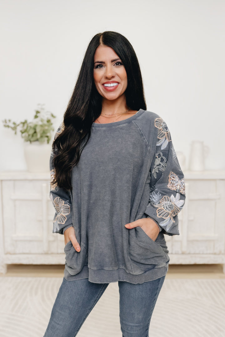 Pick & Choose Floral Top - 2 Colors!