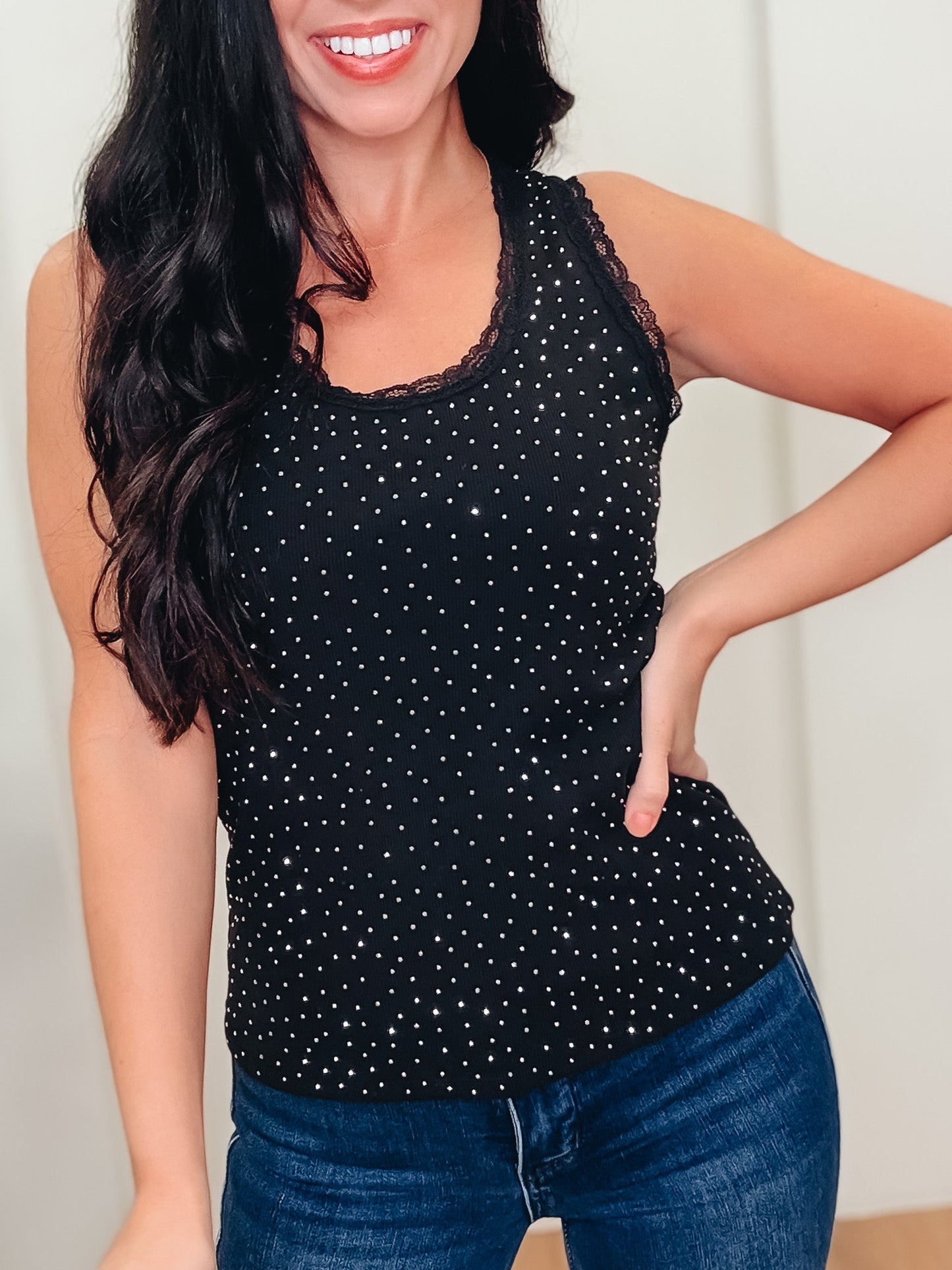 Shine Bright Like A Diamond Tank Top - 2 Colors!