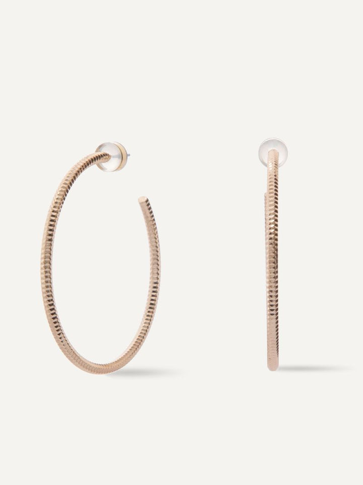 Walk In Memphis Earrings - Liquid Metallic Mimosa