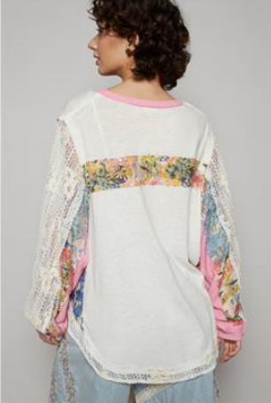 Floral Fizz Top - 2 Colors!