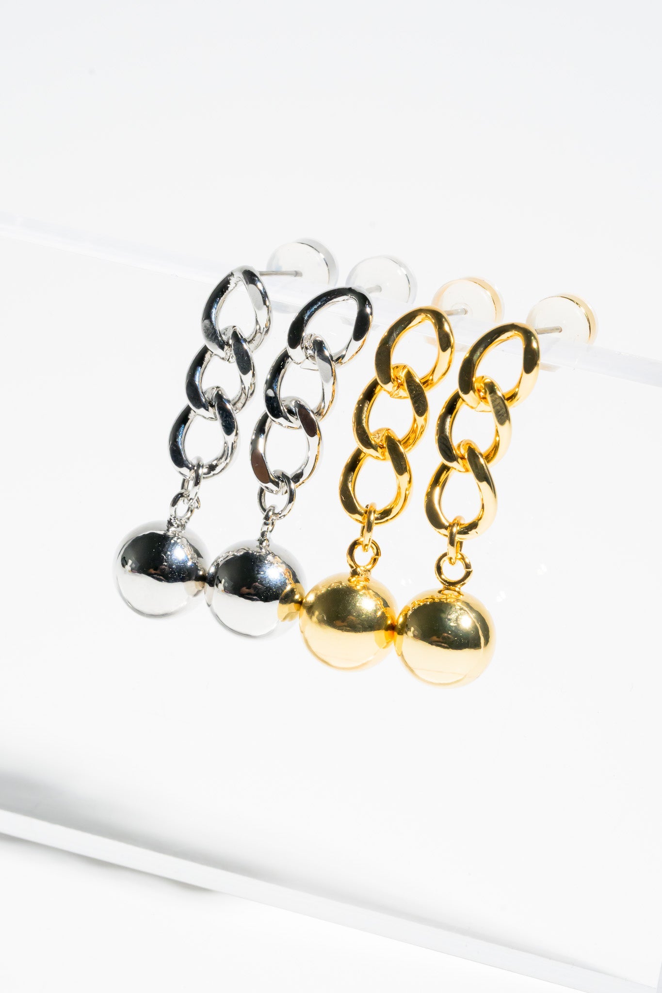 Fuzzy Night Earrings