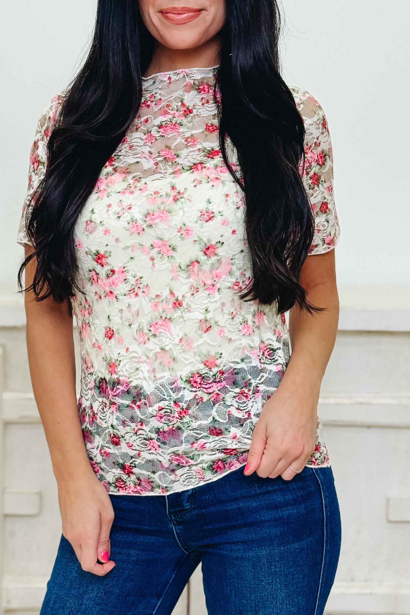 Take Your Pick Floral Top - 3 Colors!