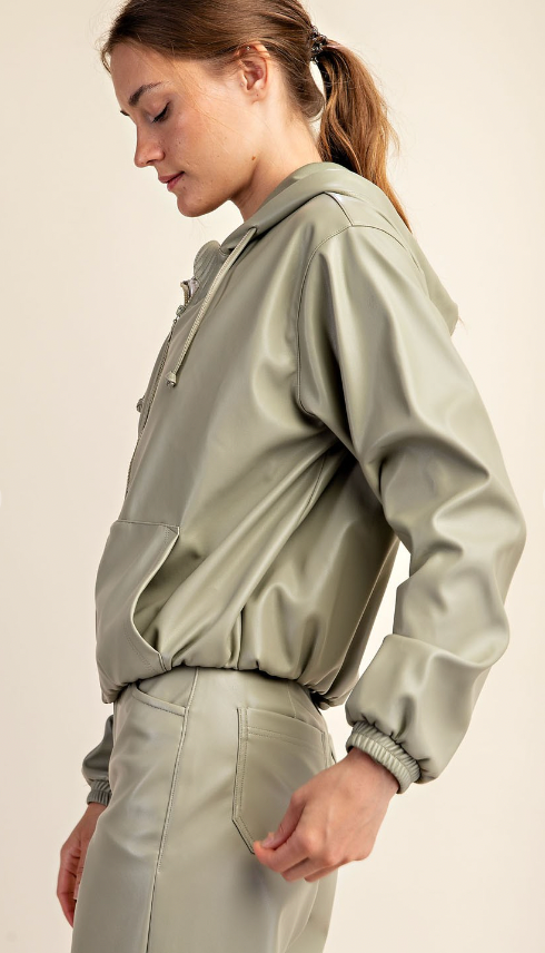 All Night Long Faux Leather Jacket - 6 Colors!