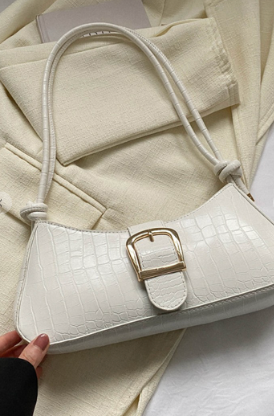 A Solid Shoulder Bag - 3 Colors!