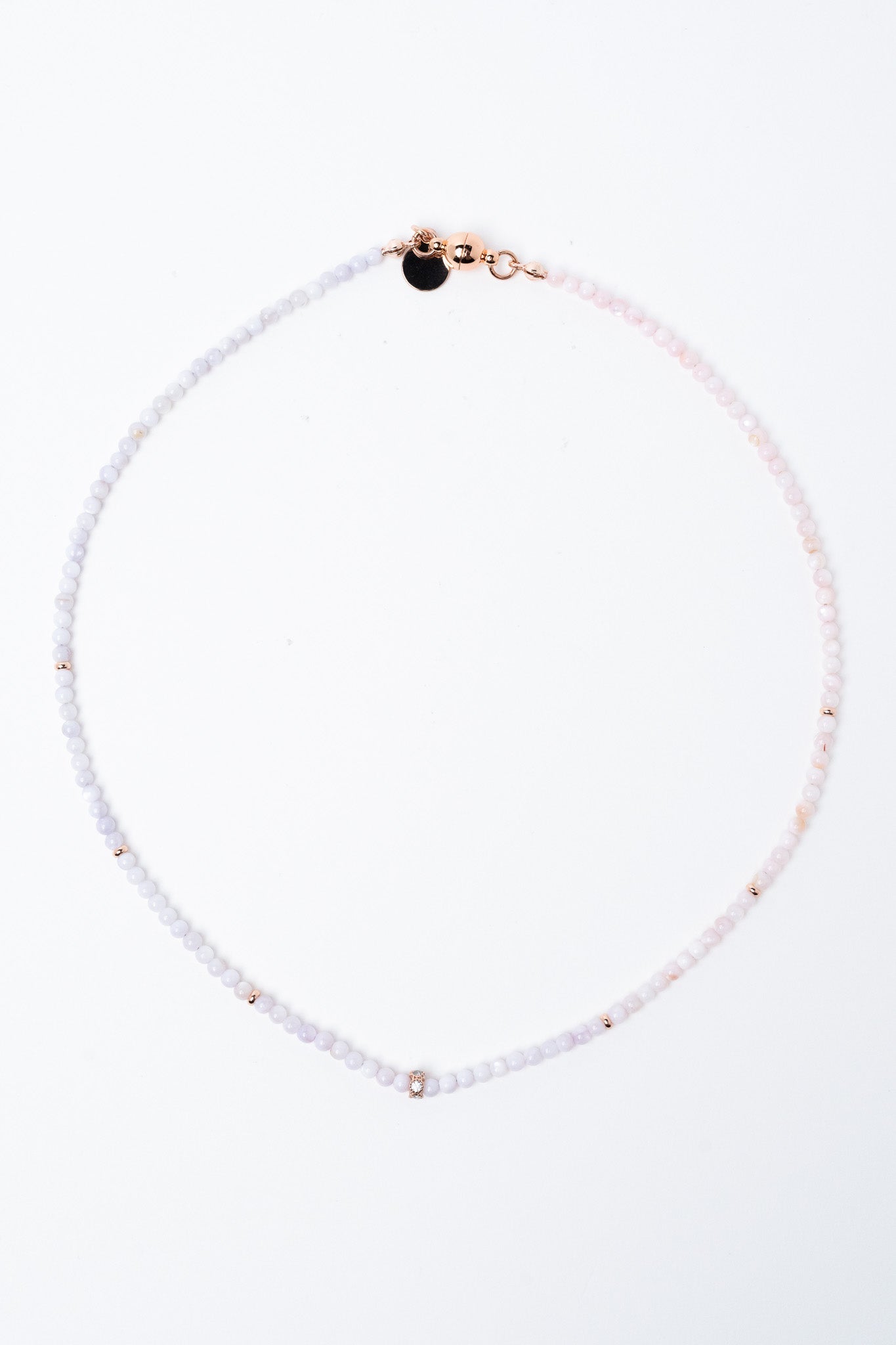 Sunrise Bay Necklace - Ombre Sunset Rose Gold
