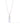 Frost Kiss Necklace - Metallic Linen - By Alexa Rae