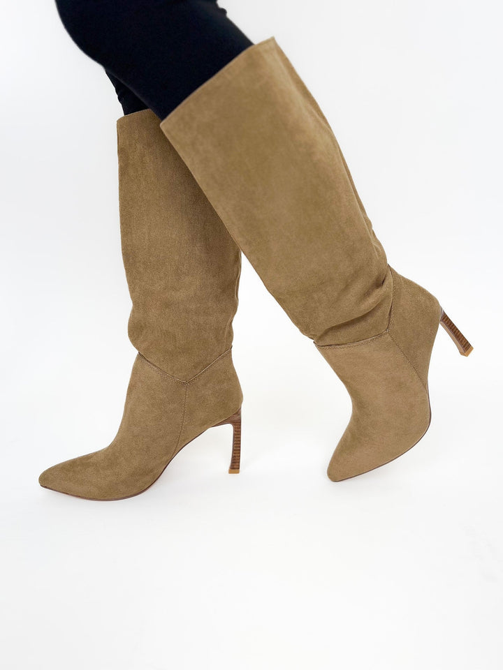 Oasis Society Shay Boots - Khaki