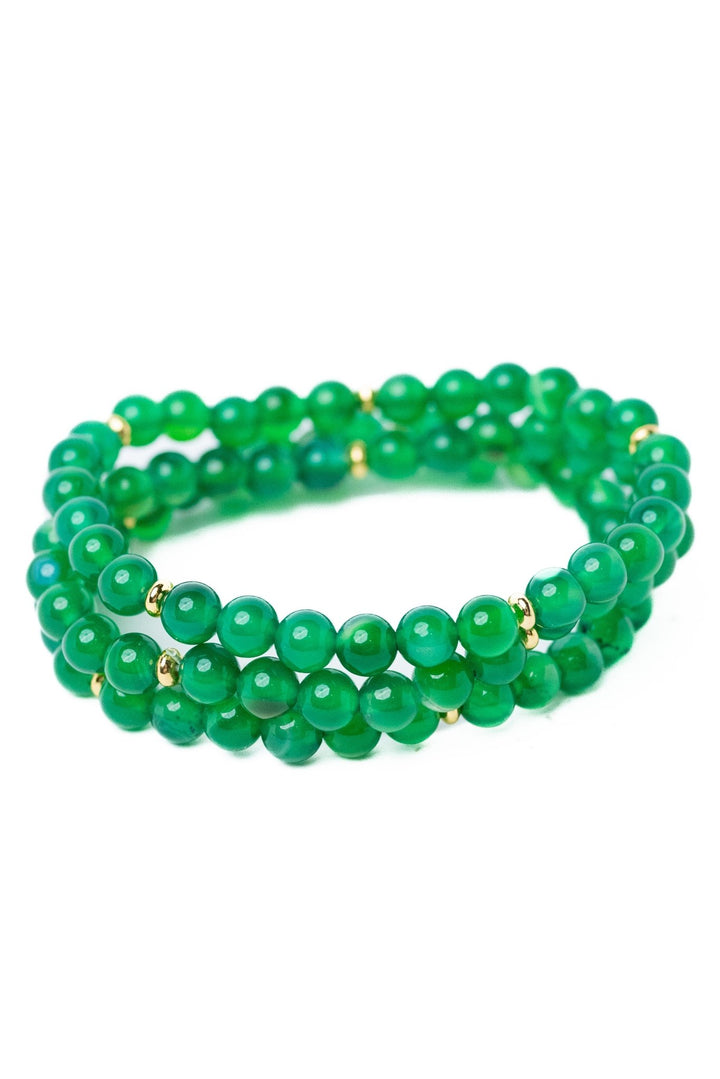 Galway Girl Bracelet - Emerald - By Alexa Rae