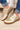 Gana Velcro Strap Casual Sneakers - Gold - By Alexa Rae