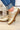 Gana Velcro Strap Casual Sneakers - Gold - By Alexa Rae