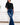 Gigi Fit To Flare High Rise Jeans - Dark Denim - By Alexa Rae