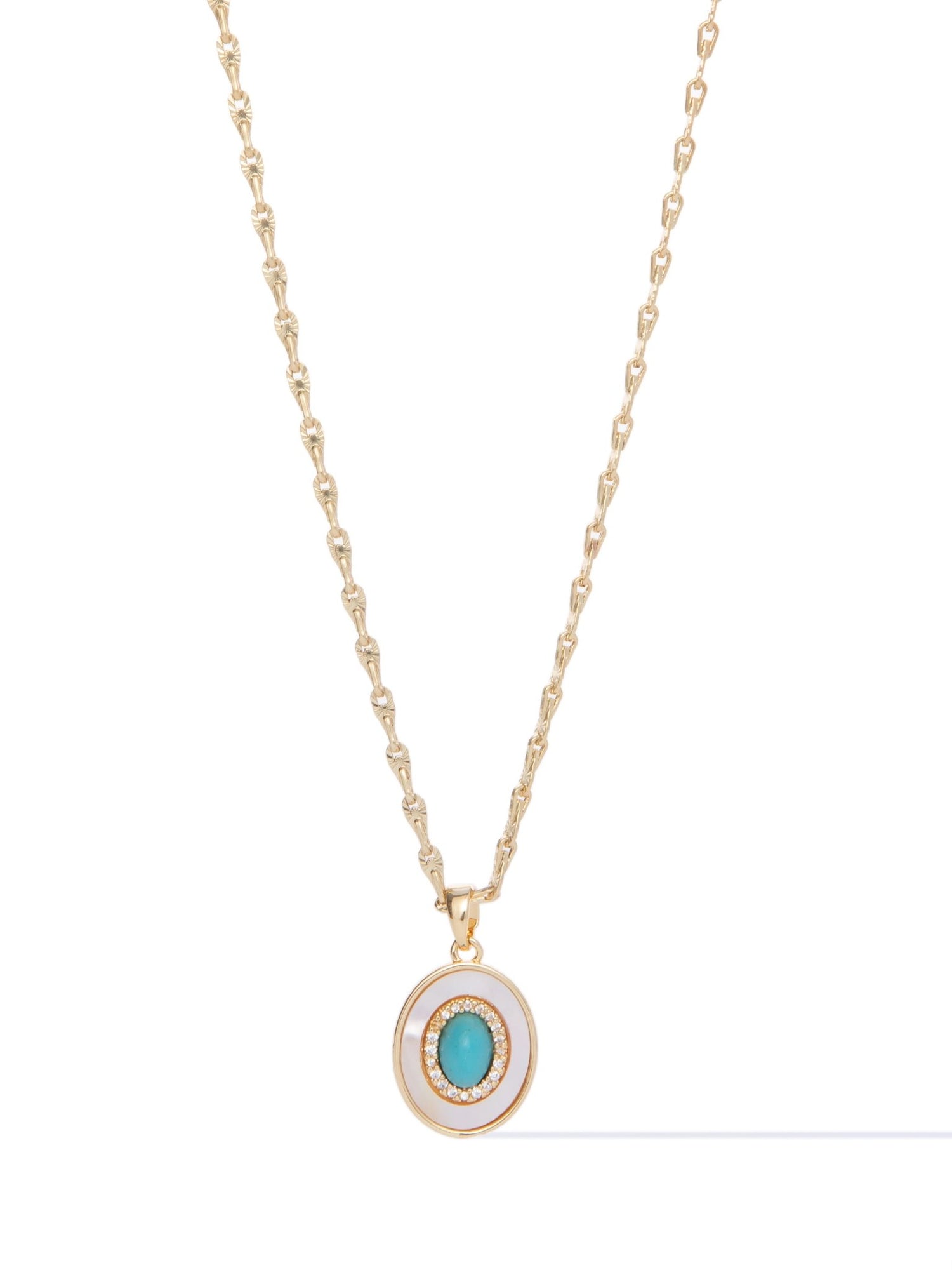 Glowing Dreamstone Necklace - Turquoise - By Alexa Rae