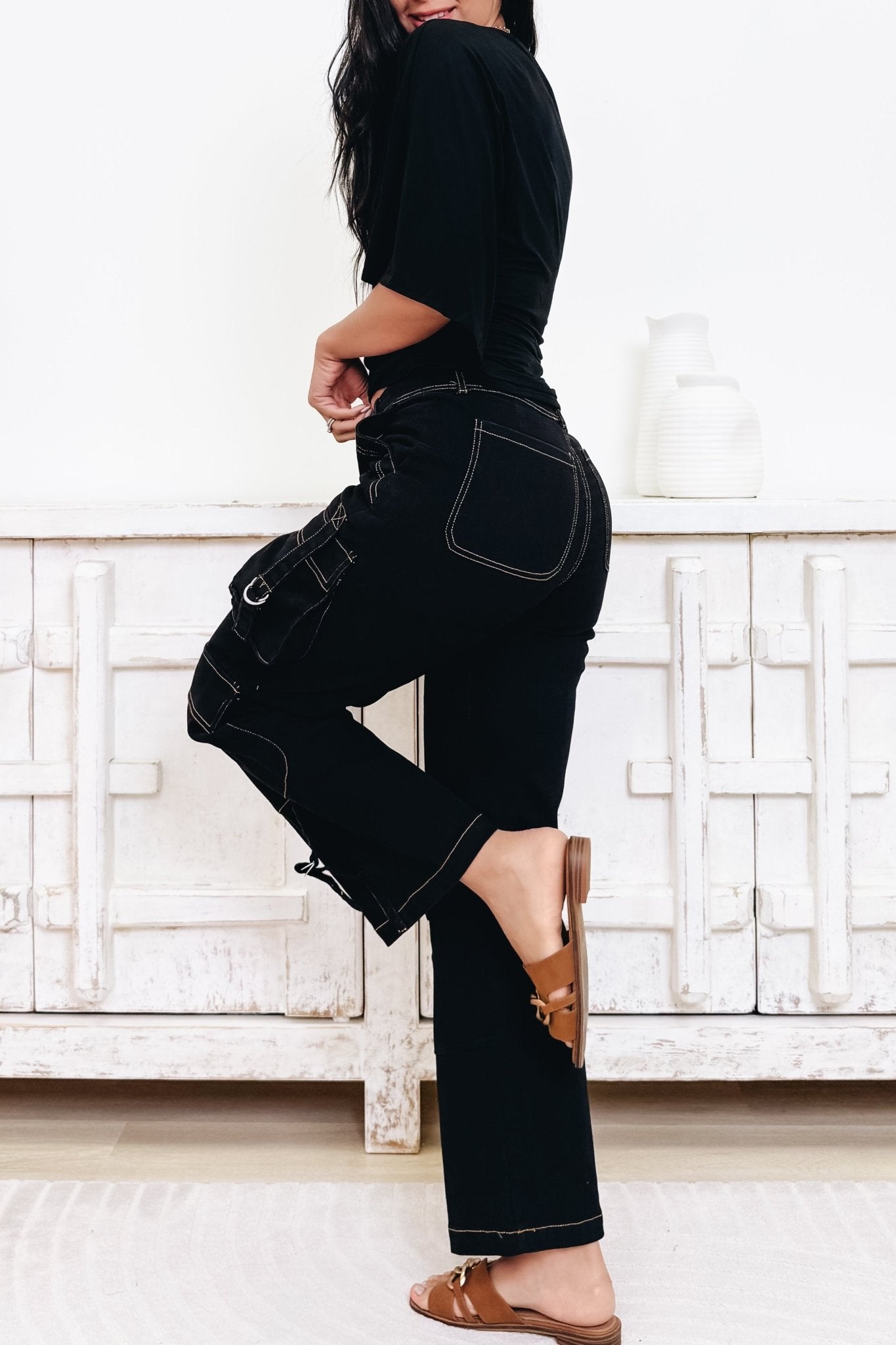 Heart & My Soul Cargo Pants - 2 Colors! - By Alexa Rae