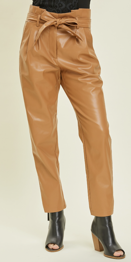 The Best Ever Faux Leather Pants - 2 Colors!