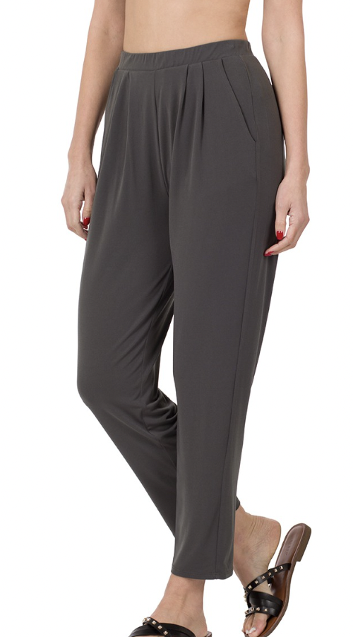 Business Must Have Pleated Pants