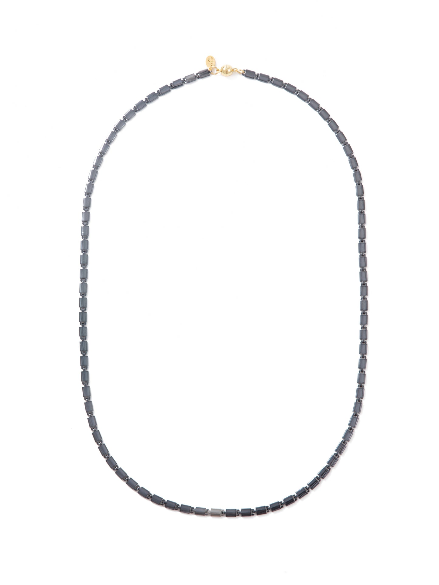 Across The Lines Necklace - Liquid Metallic Twilight