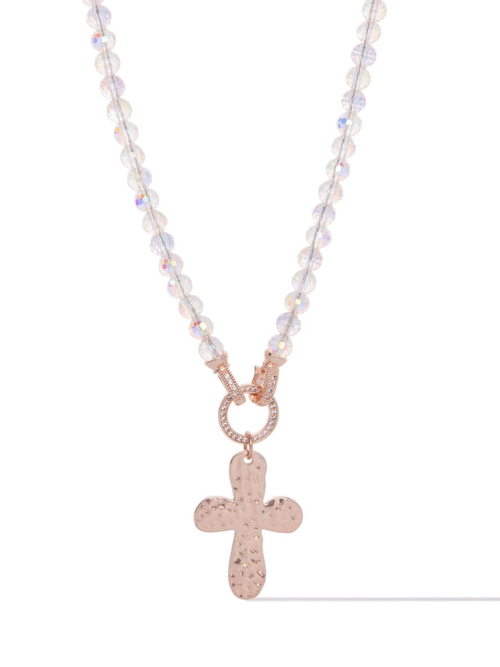 It's All Right Necklace - Light Rose - By Alexa Rae