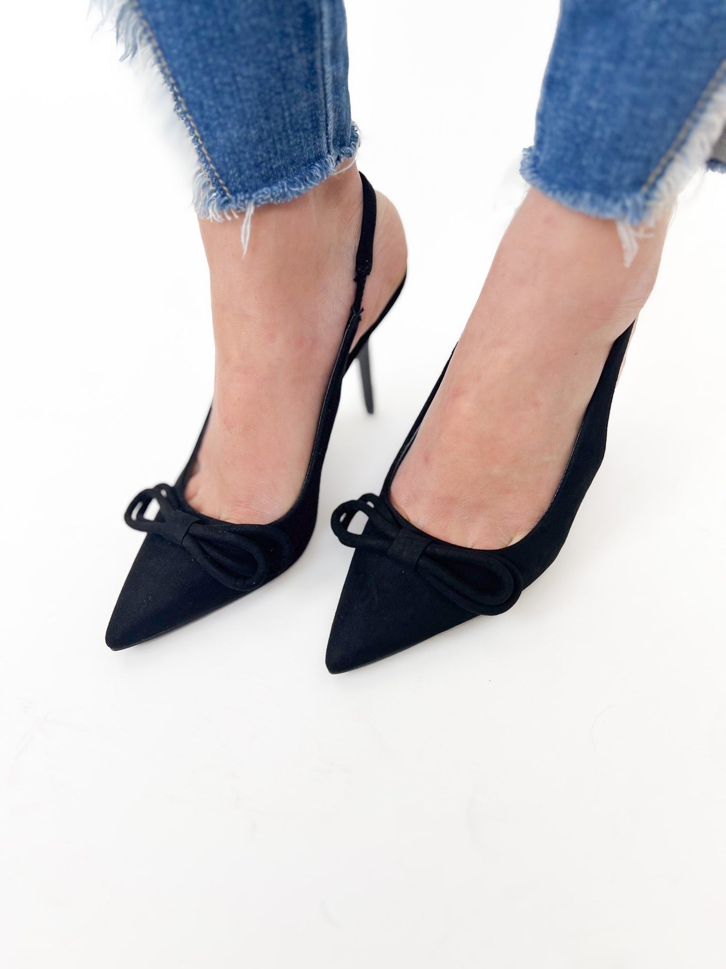Anne Michelle Flora Slingback Heels